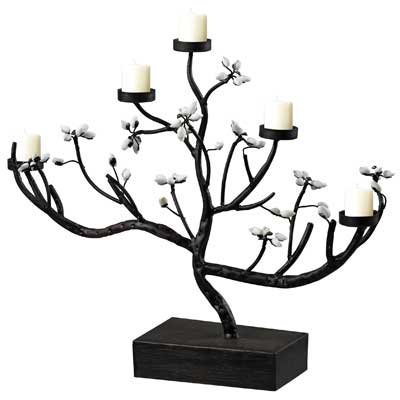 Sterling Industries Floral Tree Branch Candleholder