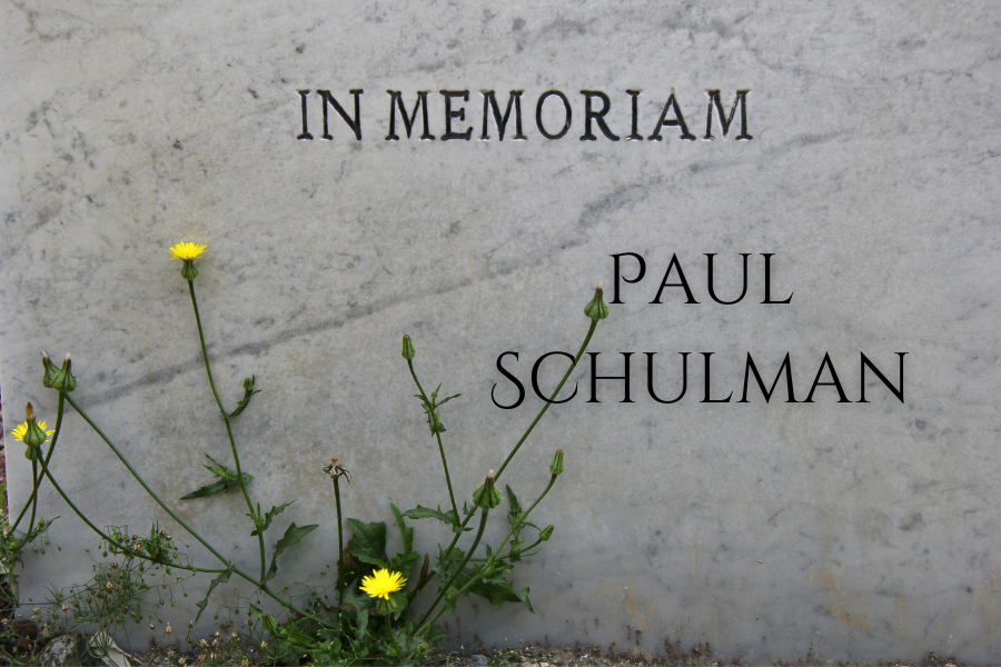 In Memoriam: Paul Schulman